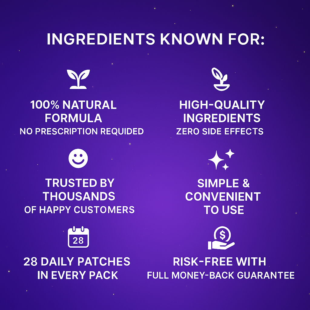 ZzzPatches – Sleep Patches for Better Rest